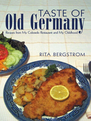 cover image of Taste of  Old Germany